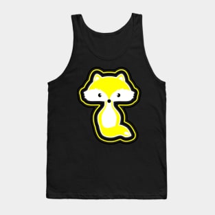 Yellow fox Tank Top